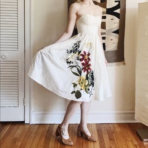 Anthro Moulinette Soeurs Floral Dress